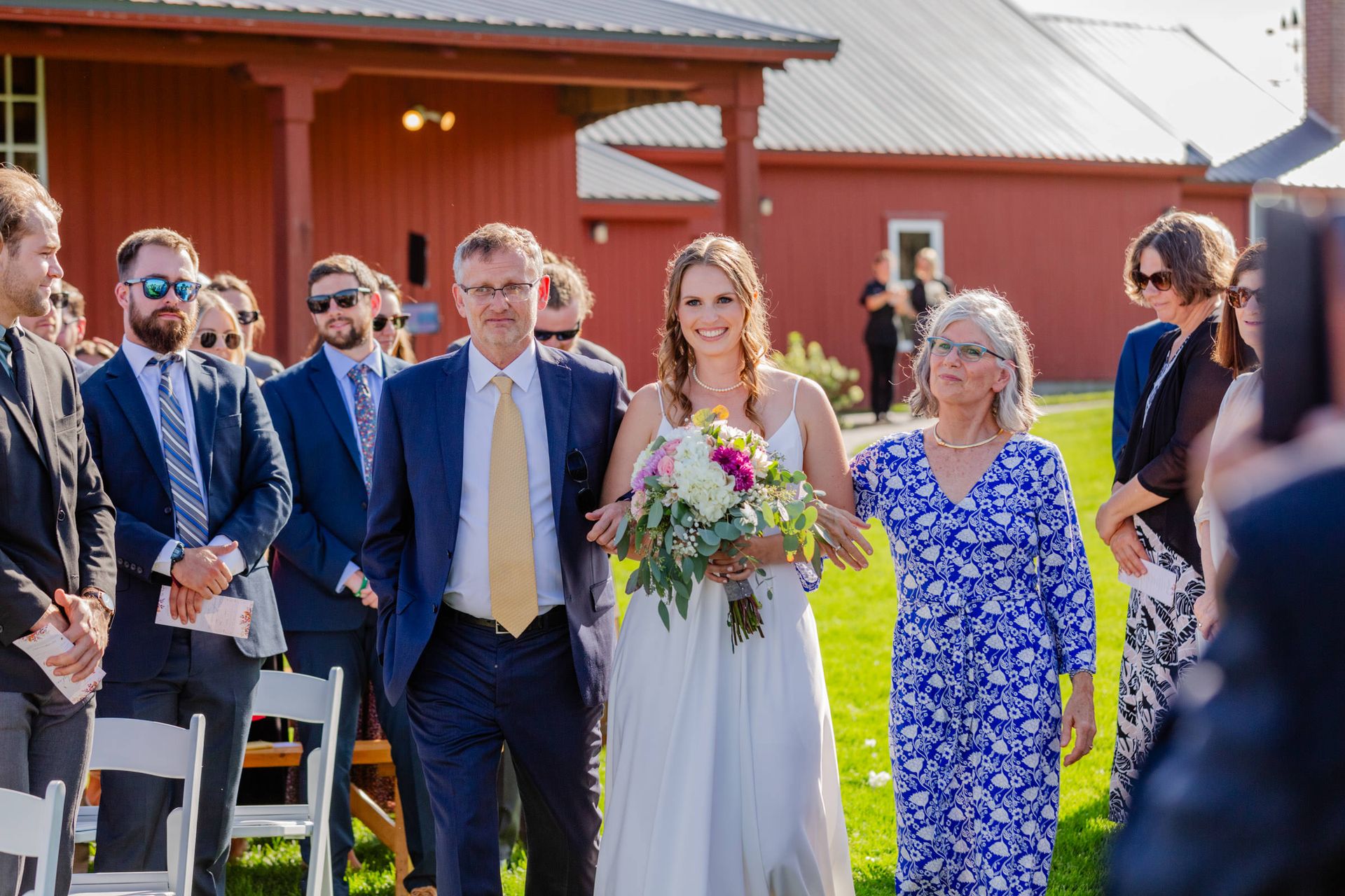 Jessie & Josh's Sunny Farm Wedding at Allen Hill Farm - 2 - 1