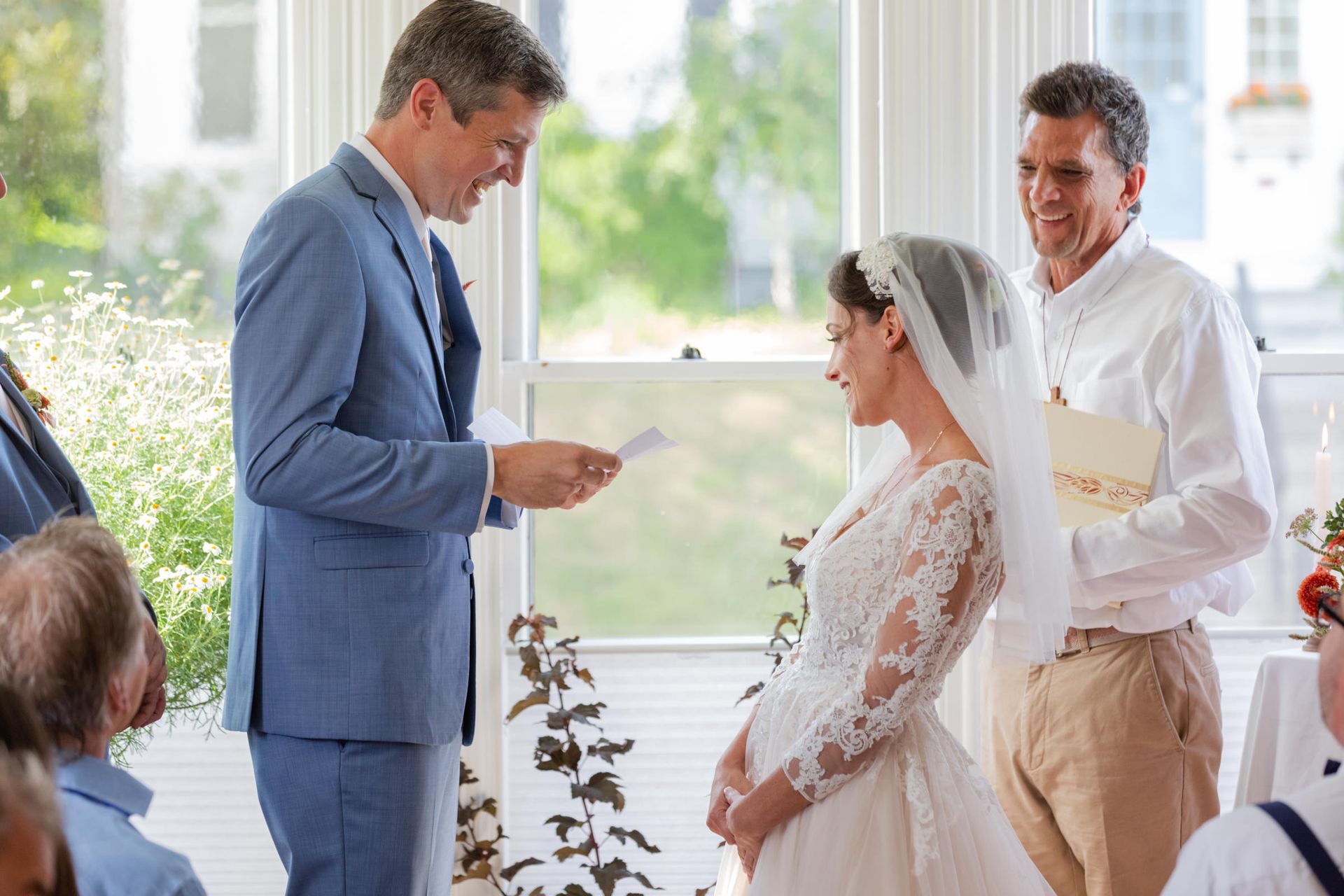 Renee & George's Intimate Home Wedding - 2 - 0