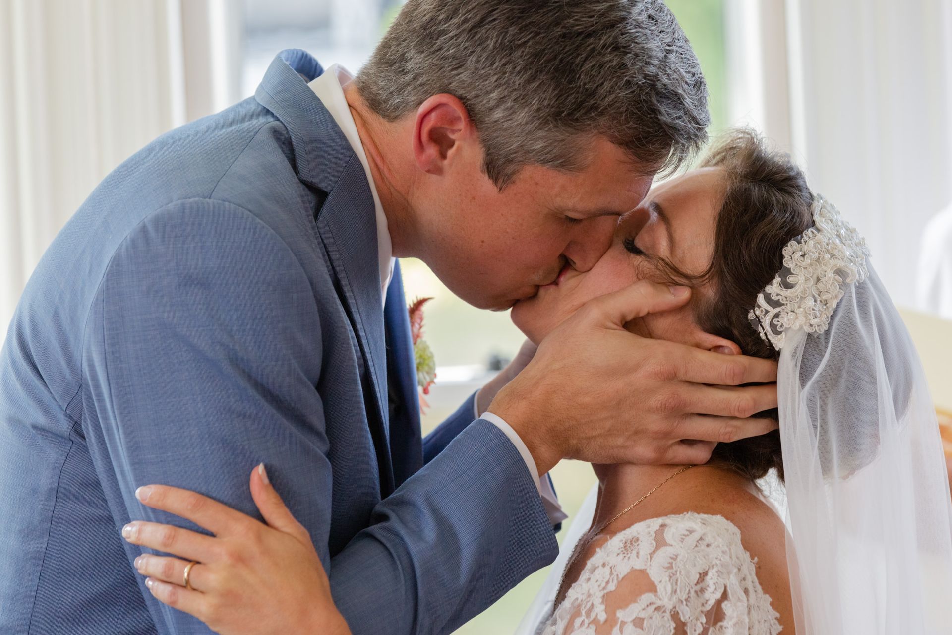 Renee & George's Intimate Home Wedding - 2 - 3