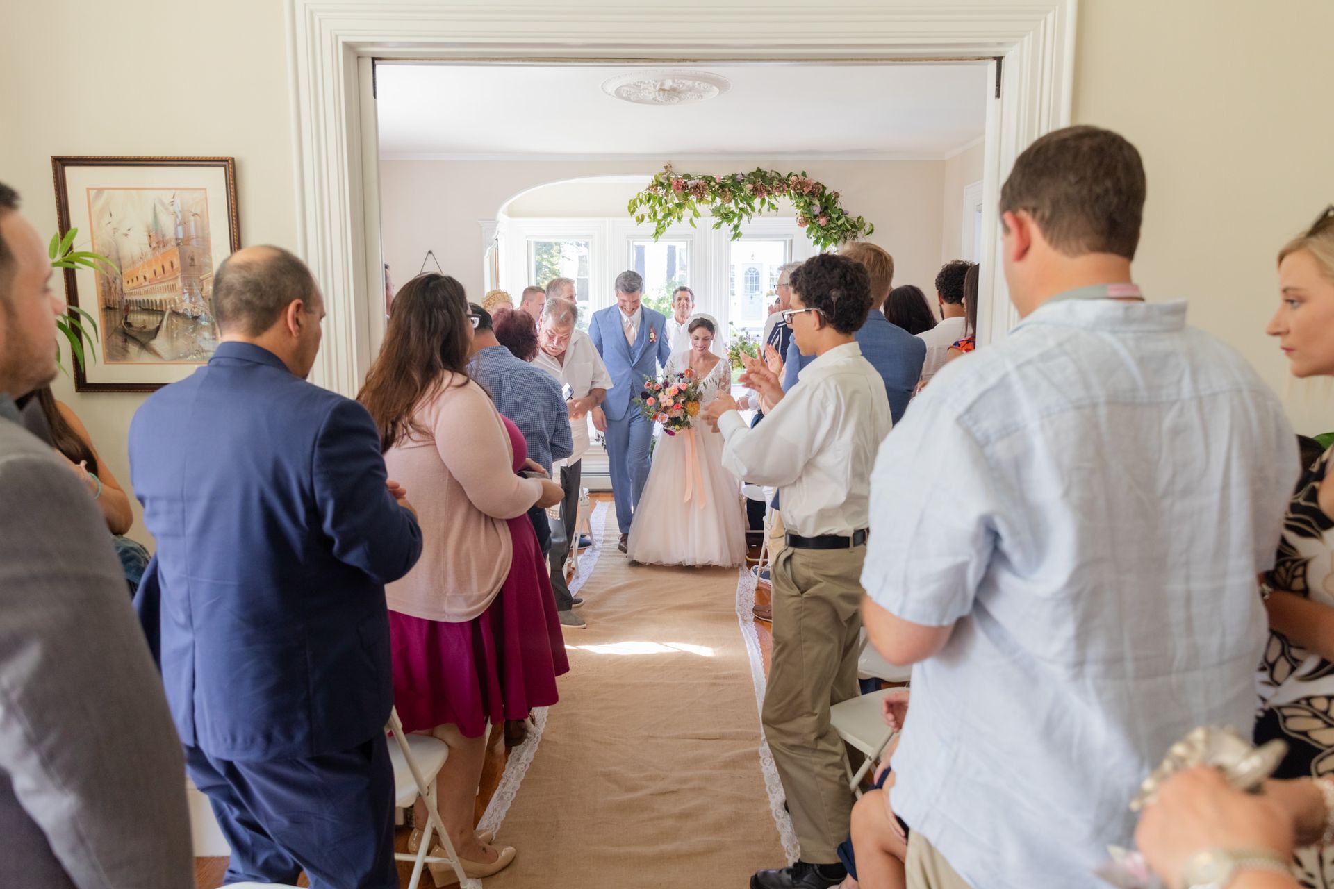 Renee & George's Intimate Home Wedding - 2 - 1