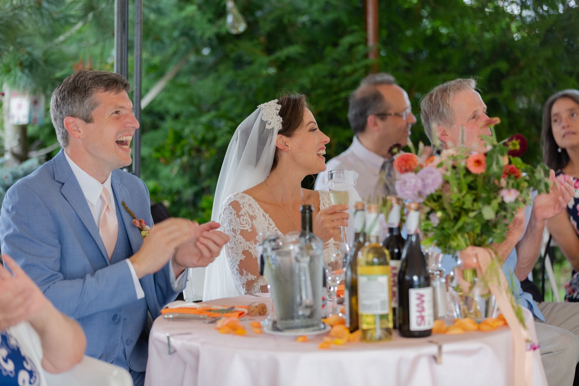 Renee & George's Intimate Home Wedding - 2 - 1