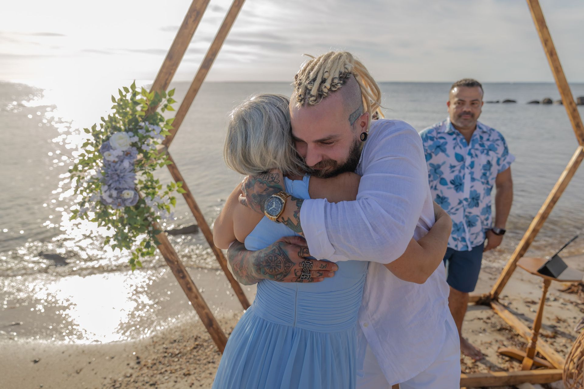 Kamila & Jonas's Cape Cod Beachfront Wedding in Falmouth - 2 - 3