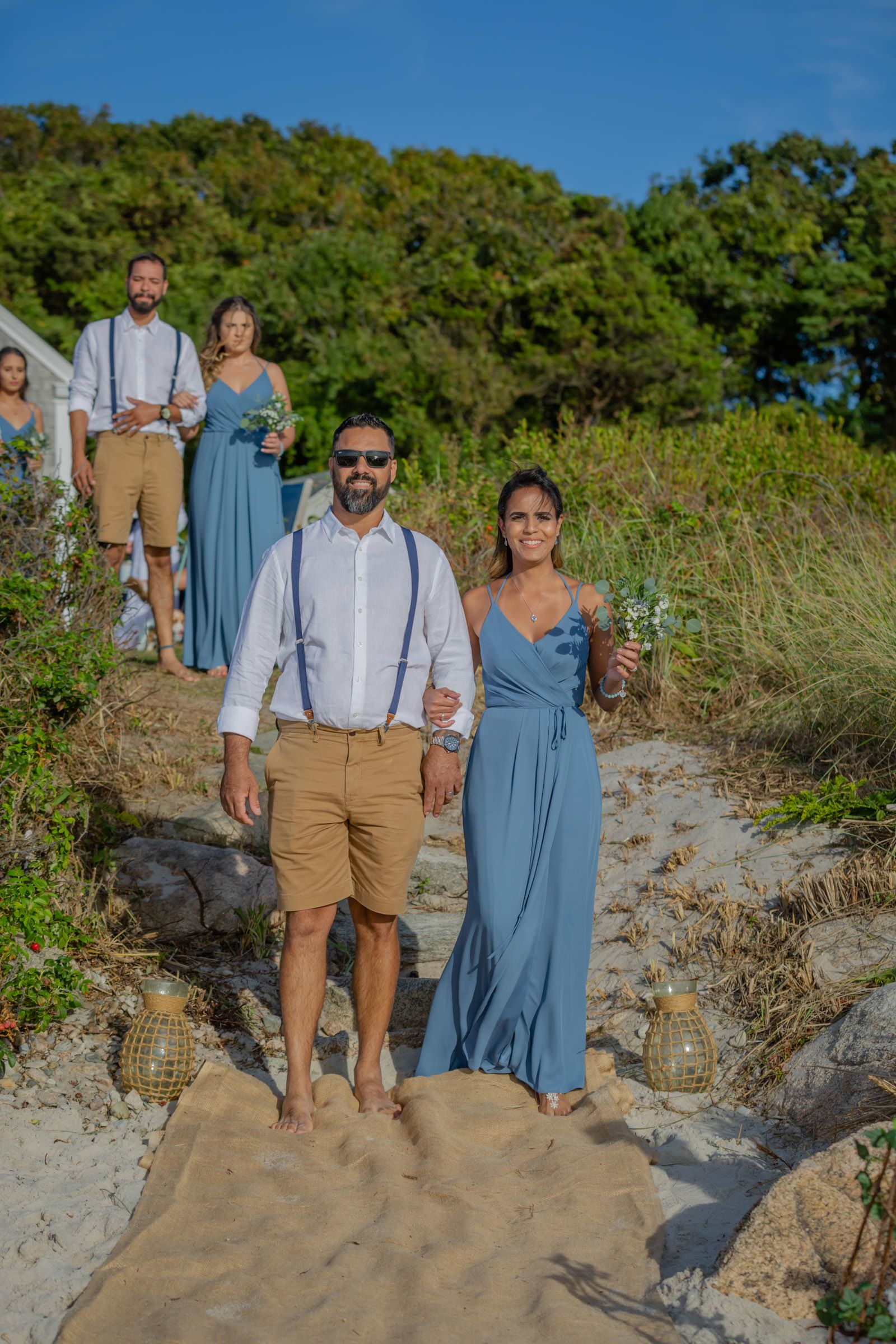 Kamila & Jonas's Cape Cod Beachfront Wedding in Falmouth - 2 - 3