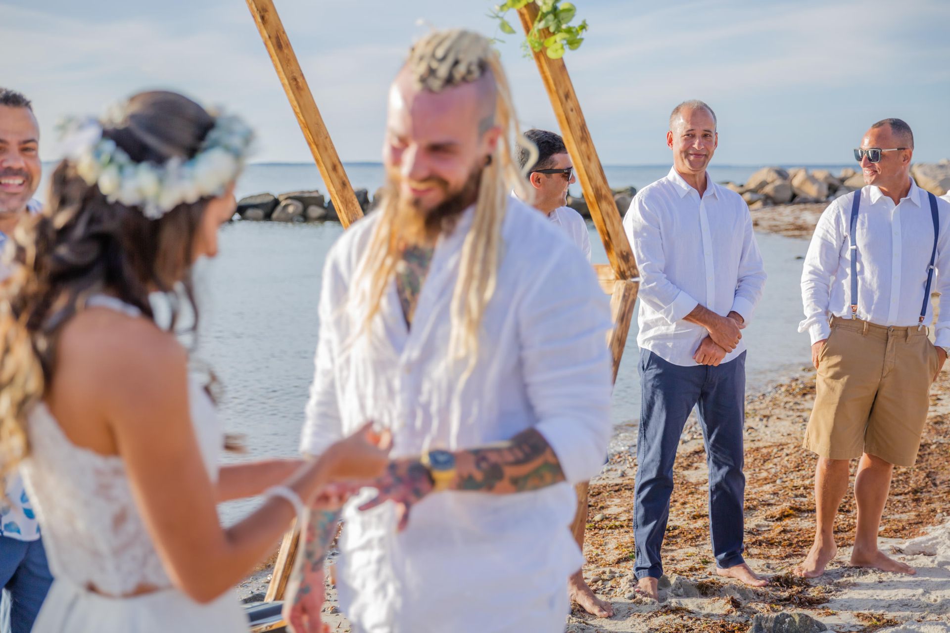 Kamila & Jonas's Cape Cod Beachfront Wedding in Falmouth - 2 - 2