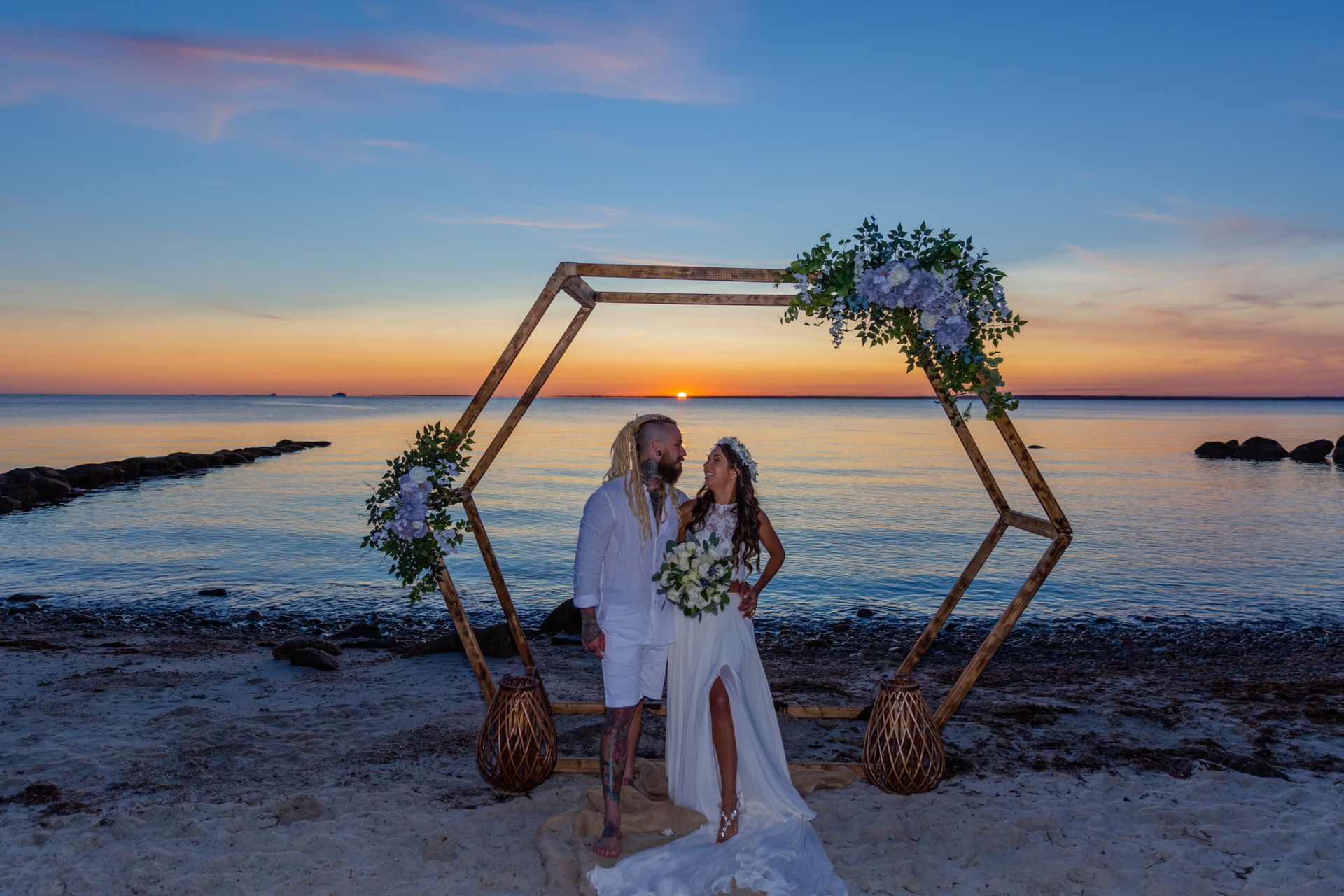 Kamila & Jonas's Cape Cod Beachfront Wedding in Falmouth - 2 - 0