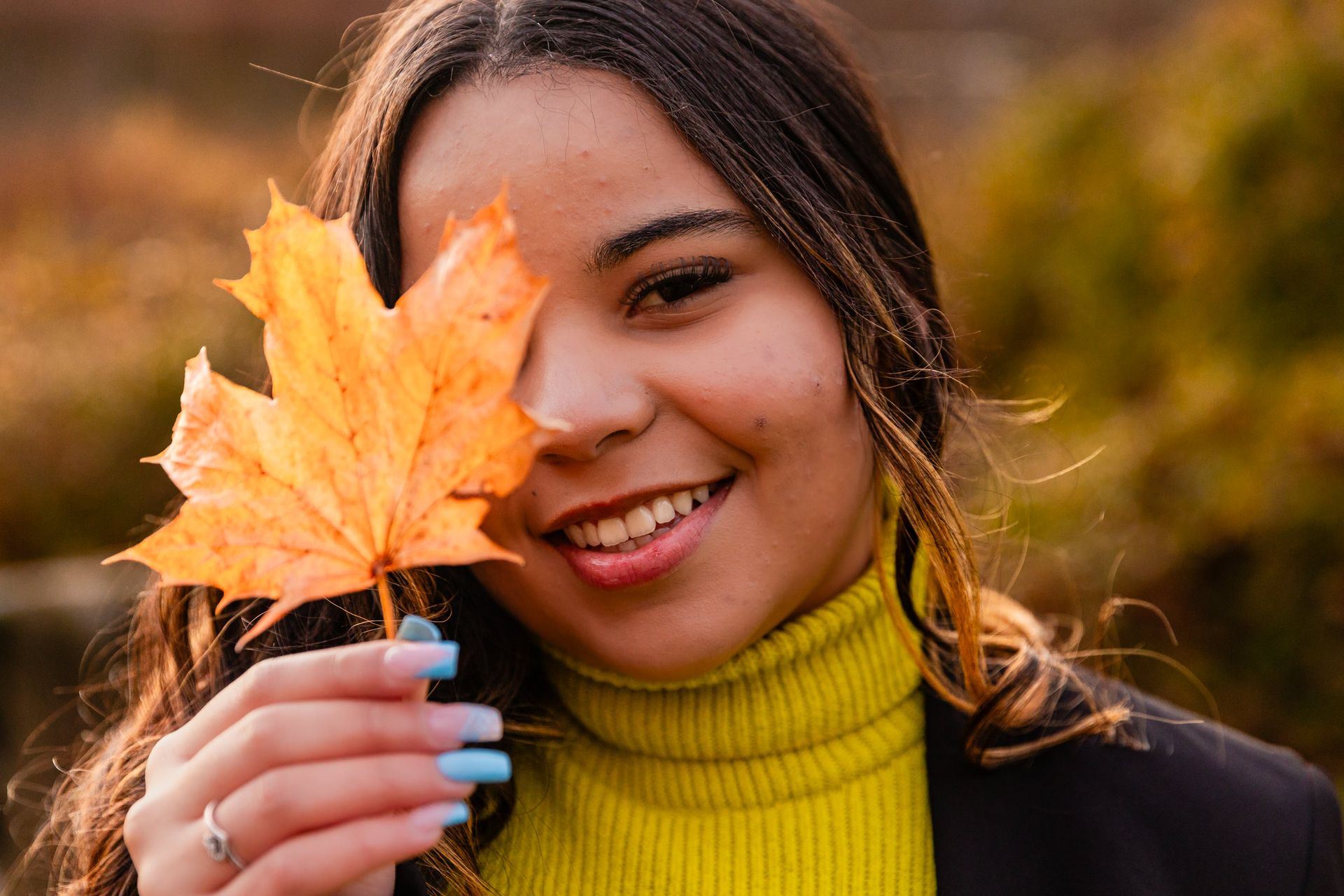Autumn Radiance: Bianca's Sweet 16 Photo Shoot - 2 - 2