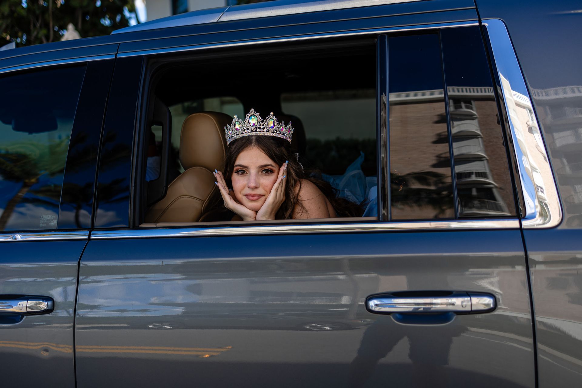 Radiant in Blue: Samantha's Sweet 16 Photo Shoot - 2 - 1