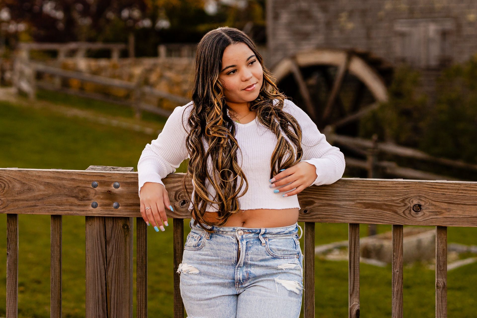 Autumn Radiance: Bianca's Sweet 16 Photo Shoot - 2 - 3