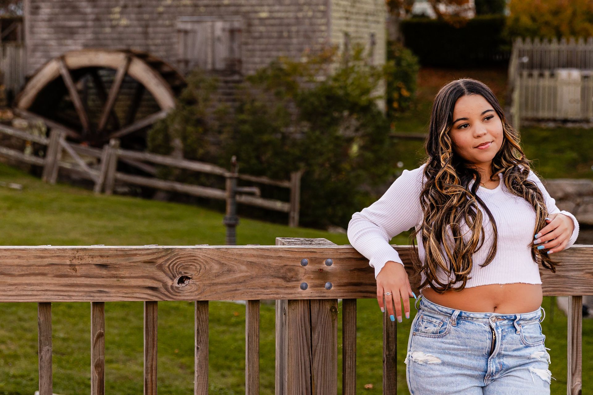 Autumn Radiance: Bianca's Sweet 16 Photo Shoot - 2 - 1