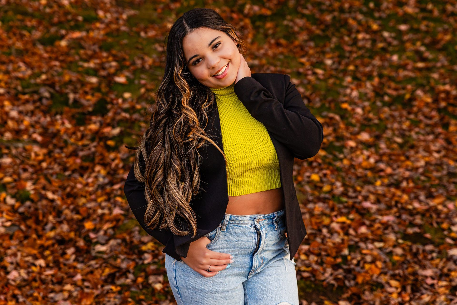 Autumn Radiance: Bianca's Sweet 16 Photo Shoot - 2 - 0