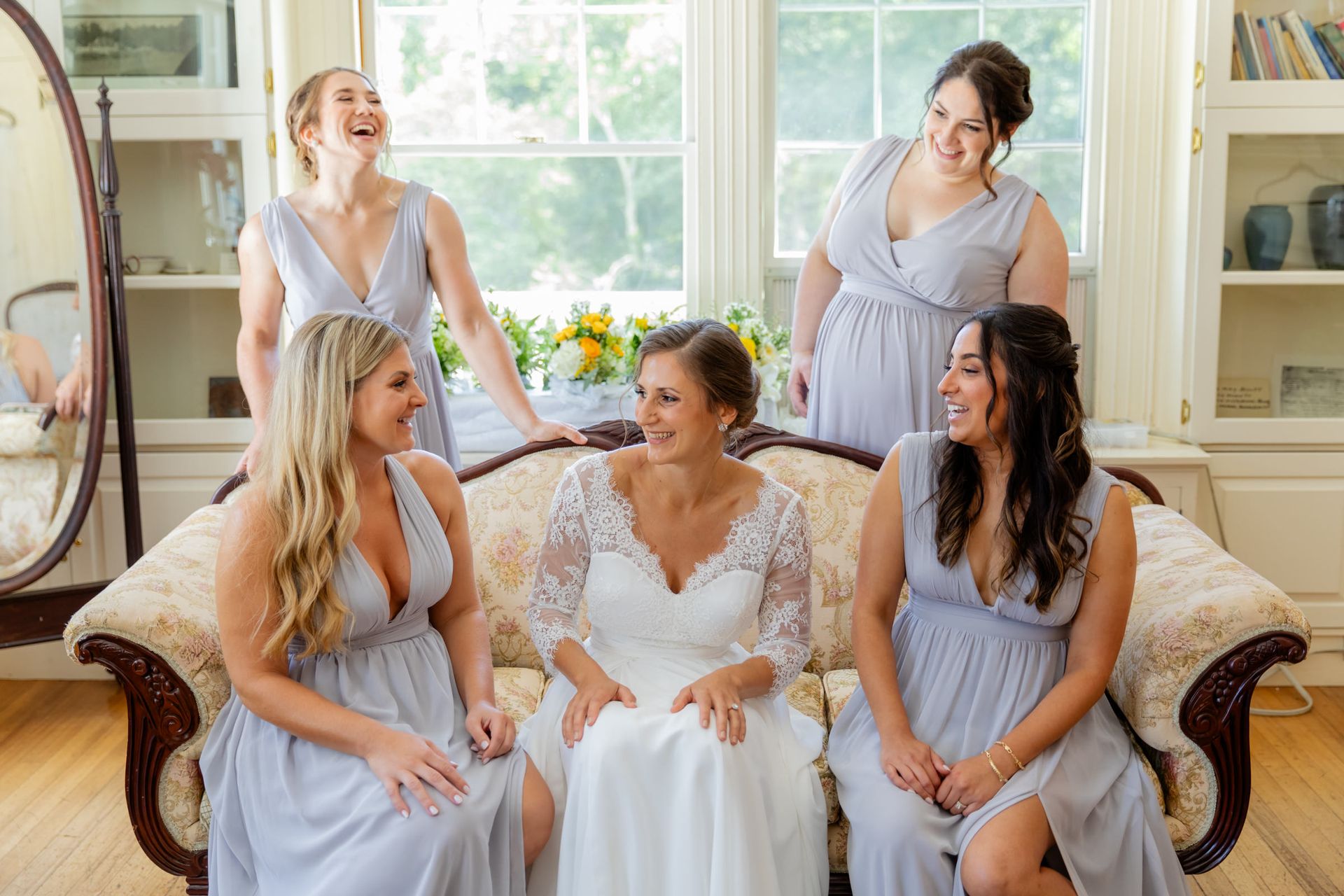 Natalie and Jon's Elegant Wedding at Pierce House - 2 - 3