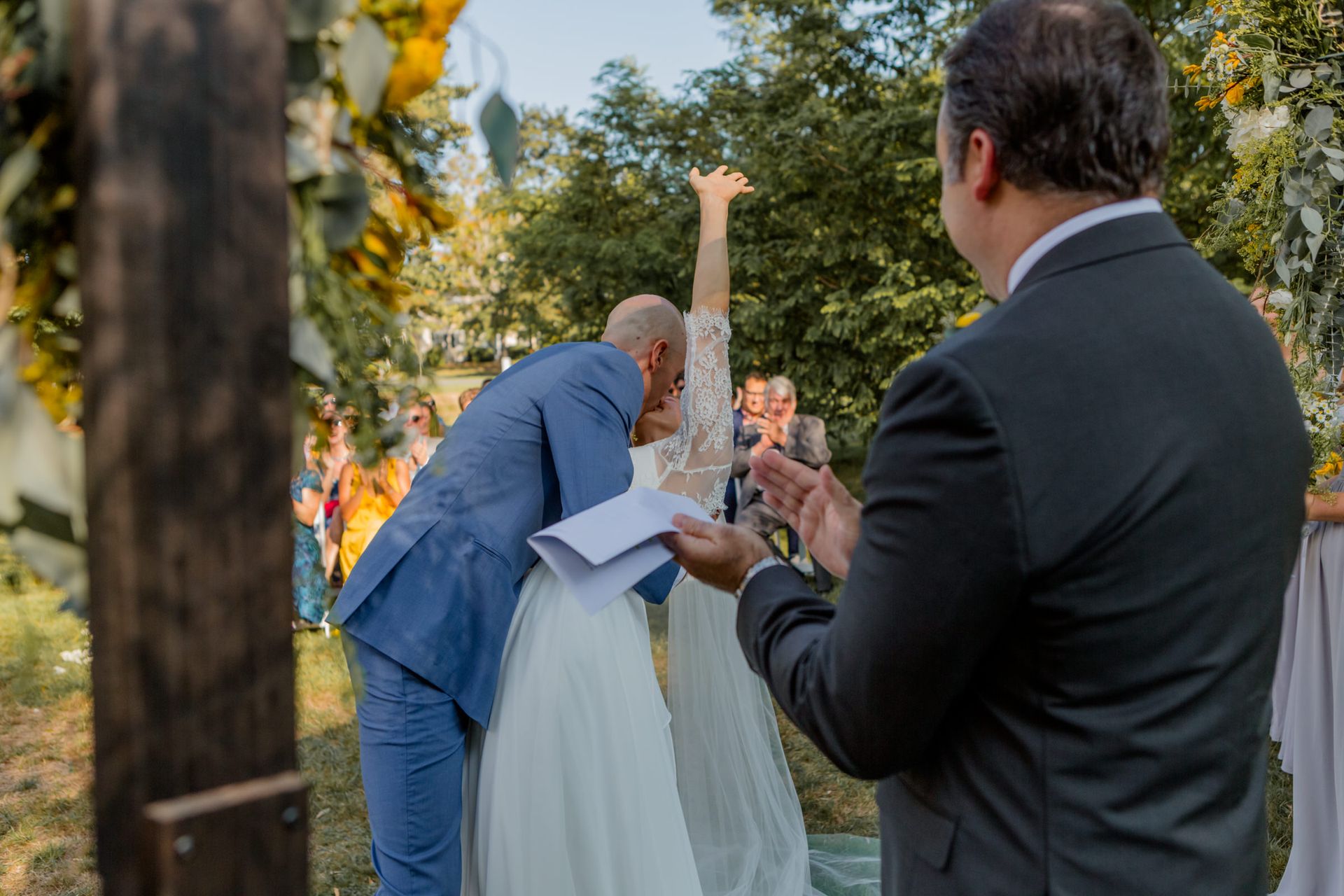 Natalie and Jon's Elegant Wedding at Pierce House - 2 - 0