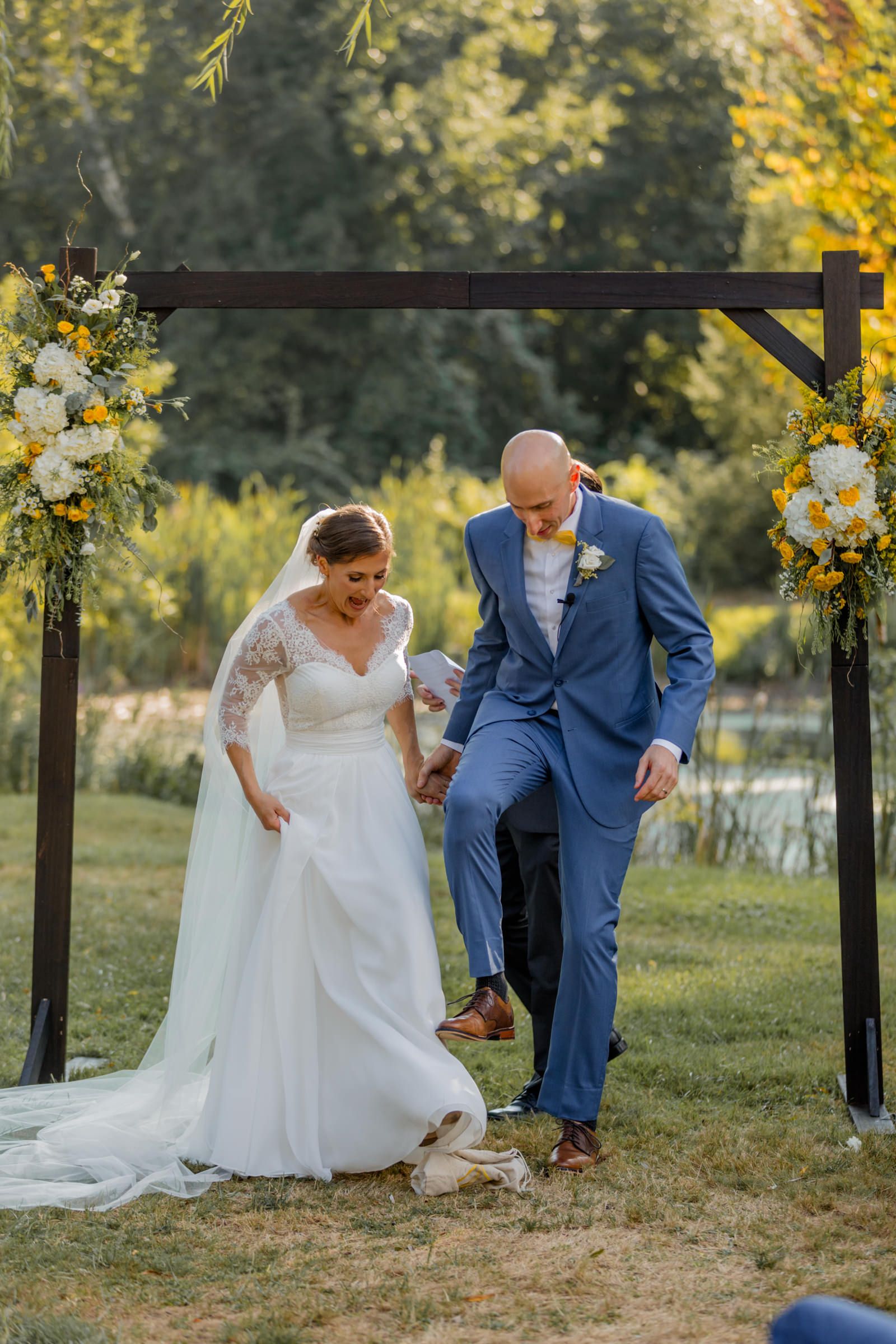 Natalie and Jon's Elegant Wedding at Pierce House - 2 - 3