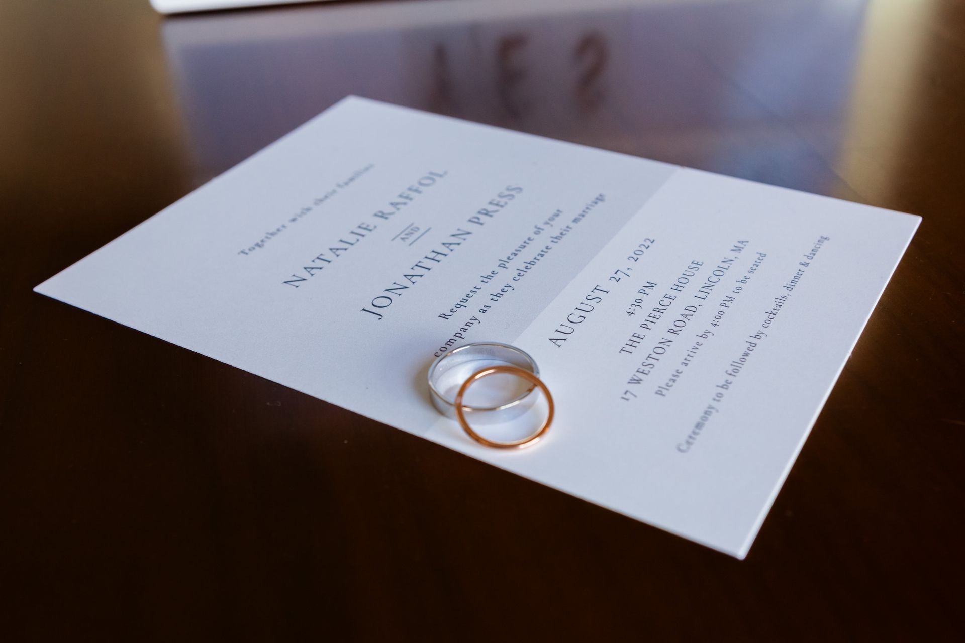 Natalie and Jon's Elegant Wedding at Pierce House - 2 - 0