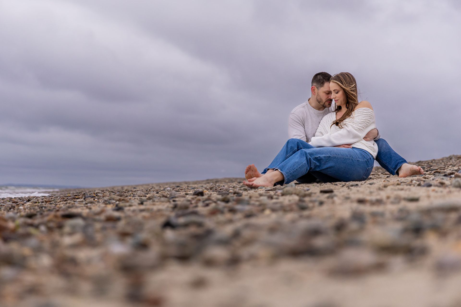 Lindsay & Greg's Sandy Neck Engagement - 2 - 1