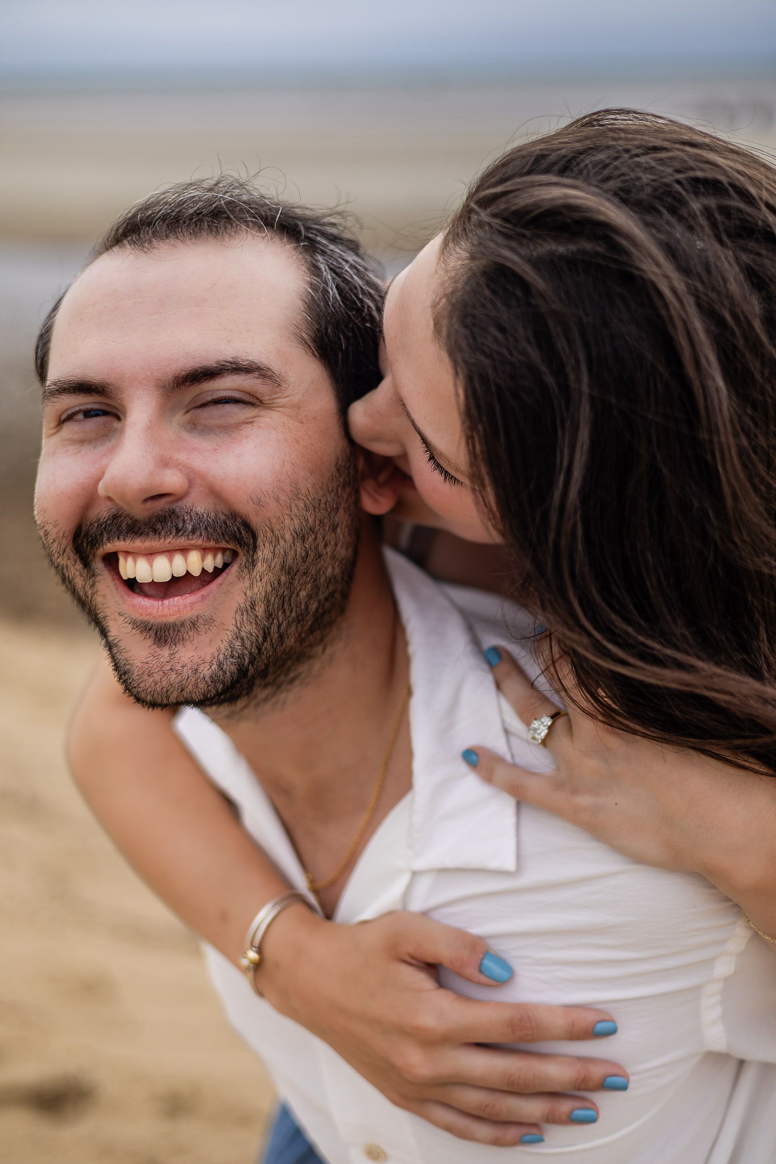 Cloudy Skies, Bright Future: Lauren & Max’s Heartfelt Proposal at Crosby Landing Beach - 2 - 0