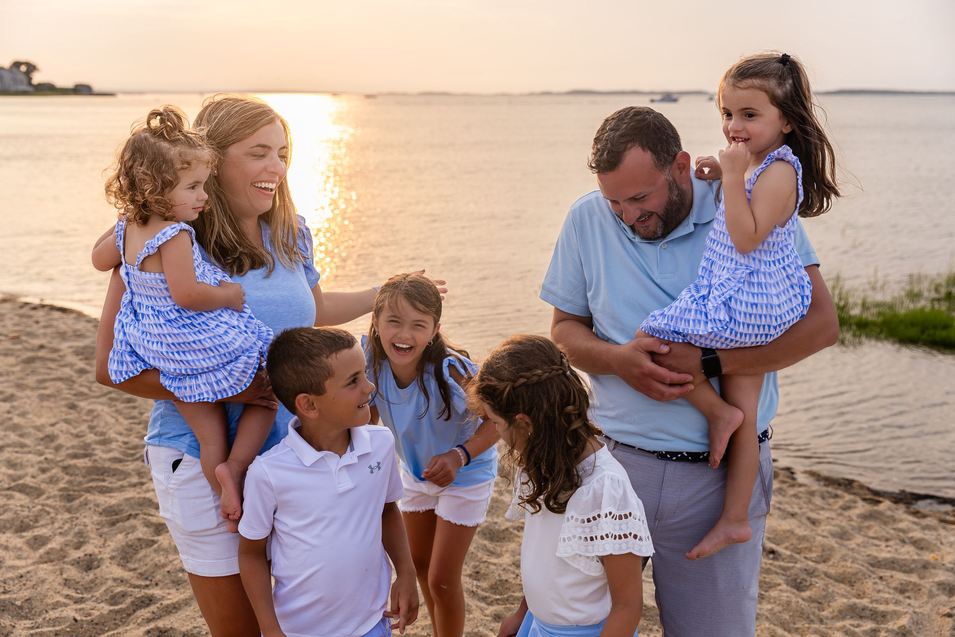 Golden Moments: The Emmi Family’s Sunset Session at Millway Beach, Cape Cod - 2 - 3