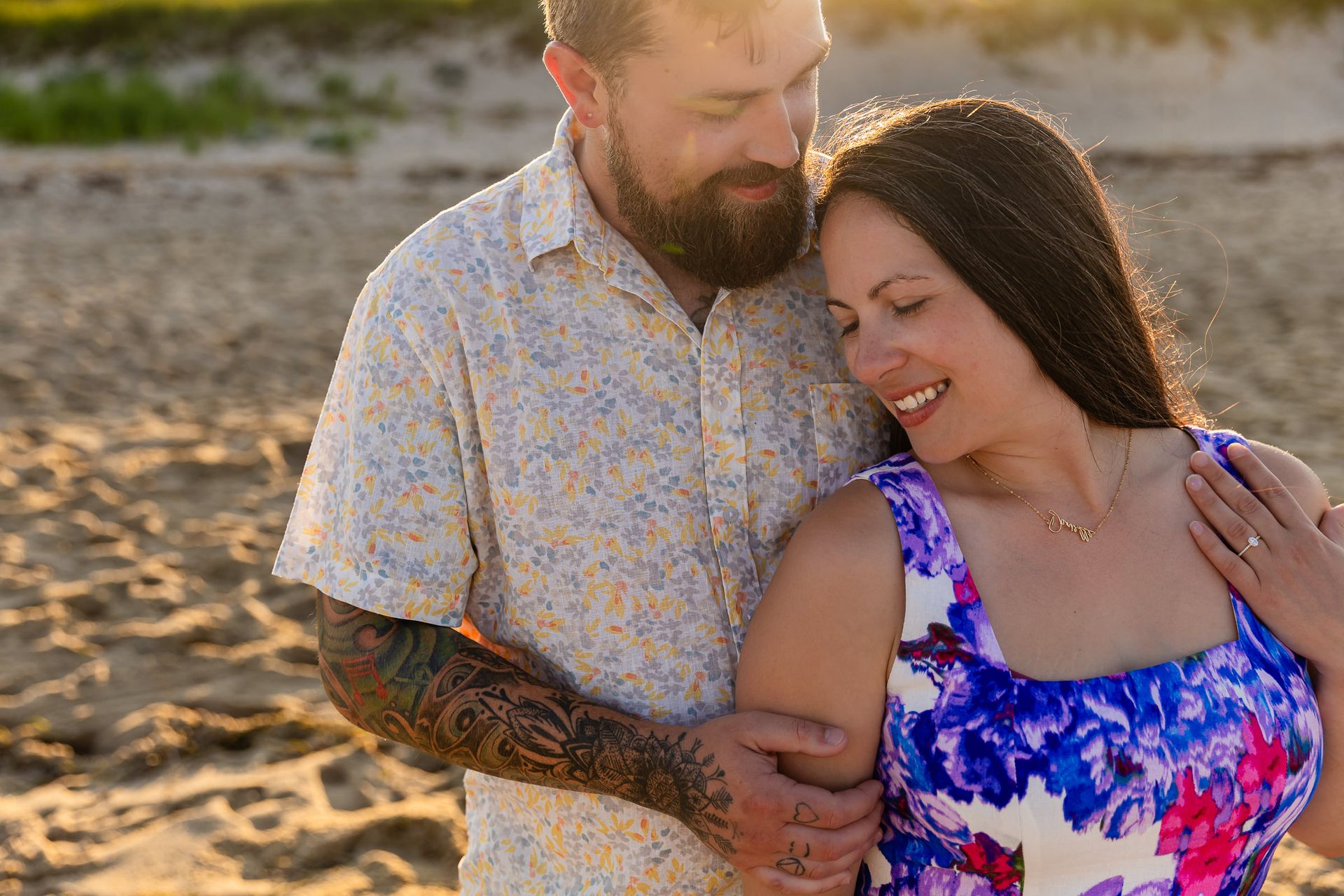 Sunset Surprises: Danielle & Don’s Magical Proposal at Chatham Lighthouse Beach - 2 - 1
