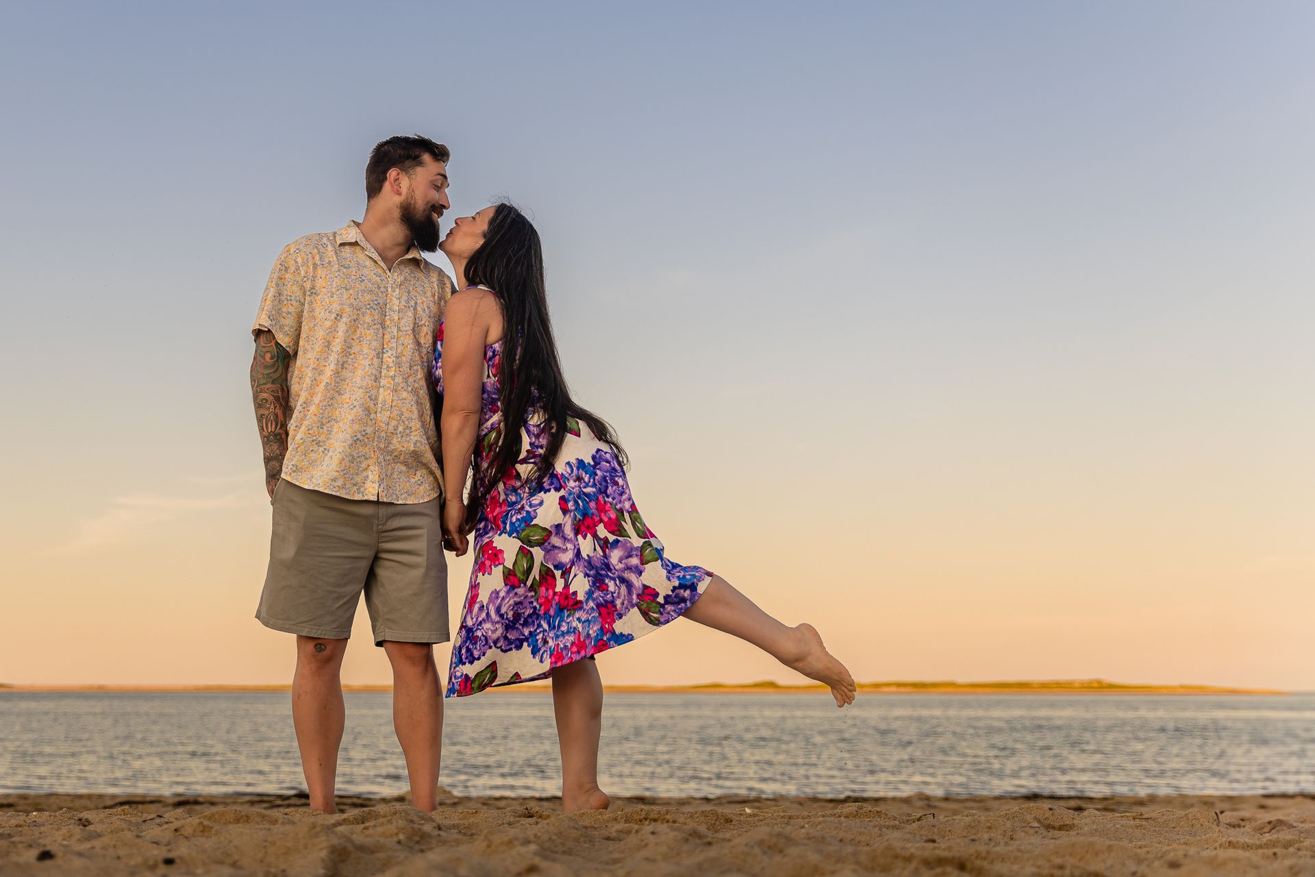 Sunset Surprises: Danielle & Don’s Magical Proposal at Chatham Lighthouse Beach - 2 - 0