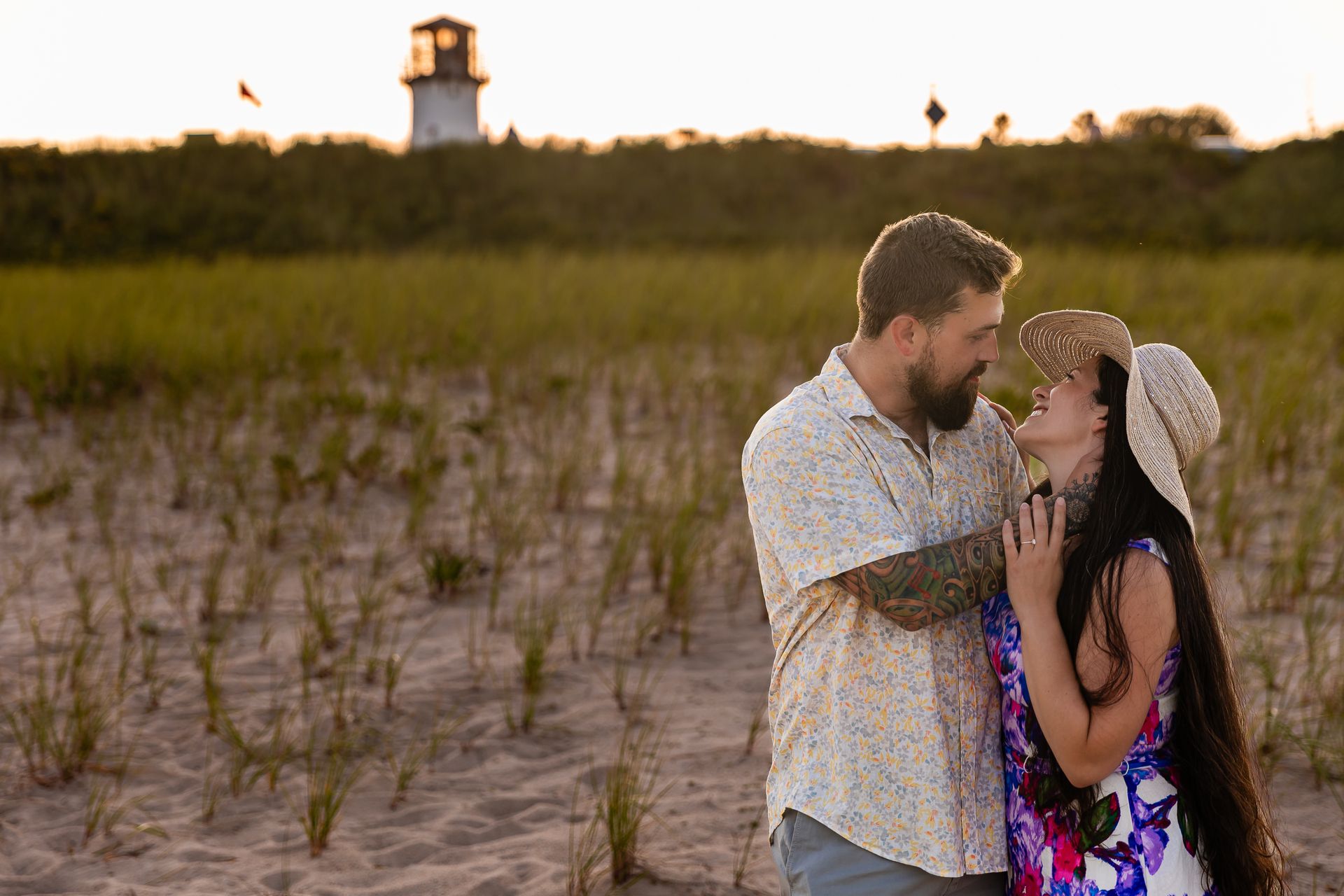 Sunset Surprises: Danielle & Don’s Magical Proposal at Chatham Lighthouse Beach - 2 - 2