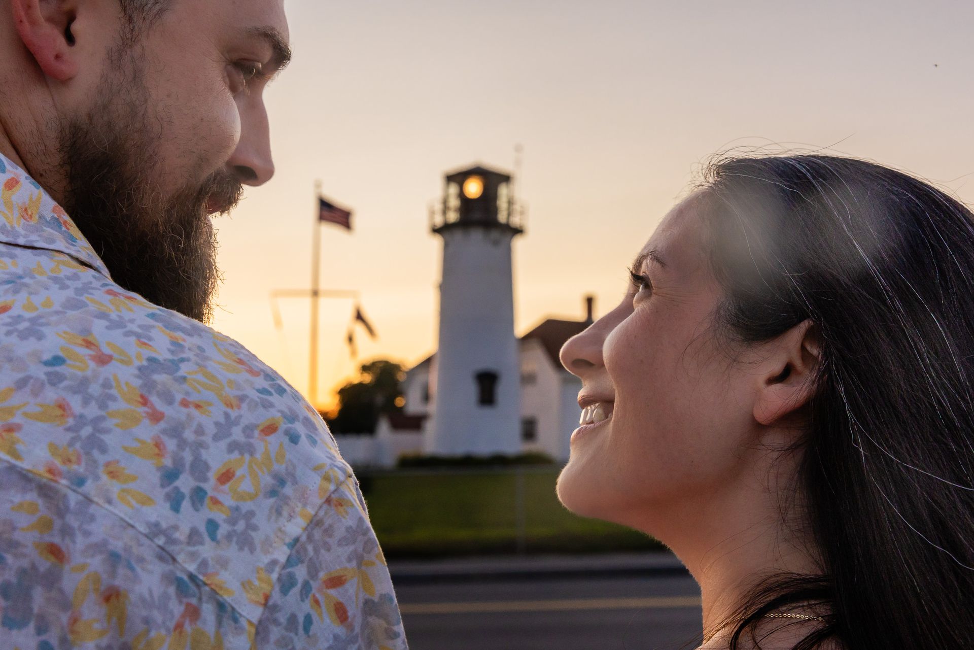 Sunset Surprises: Danielle & Don’s Magical Proposal at Chatham Lighthouse Beach - 2 - 1