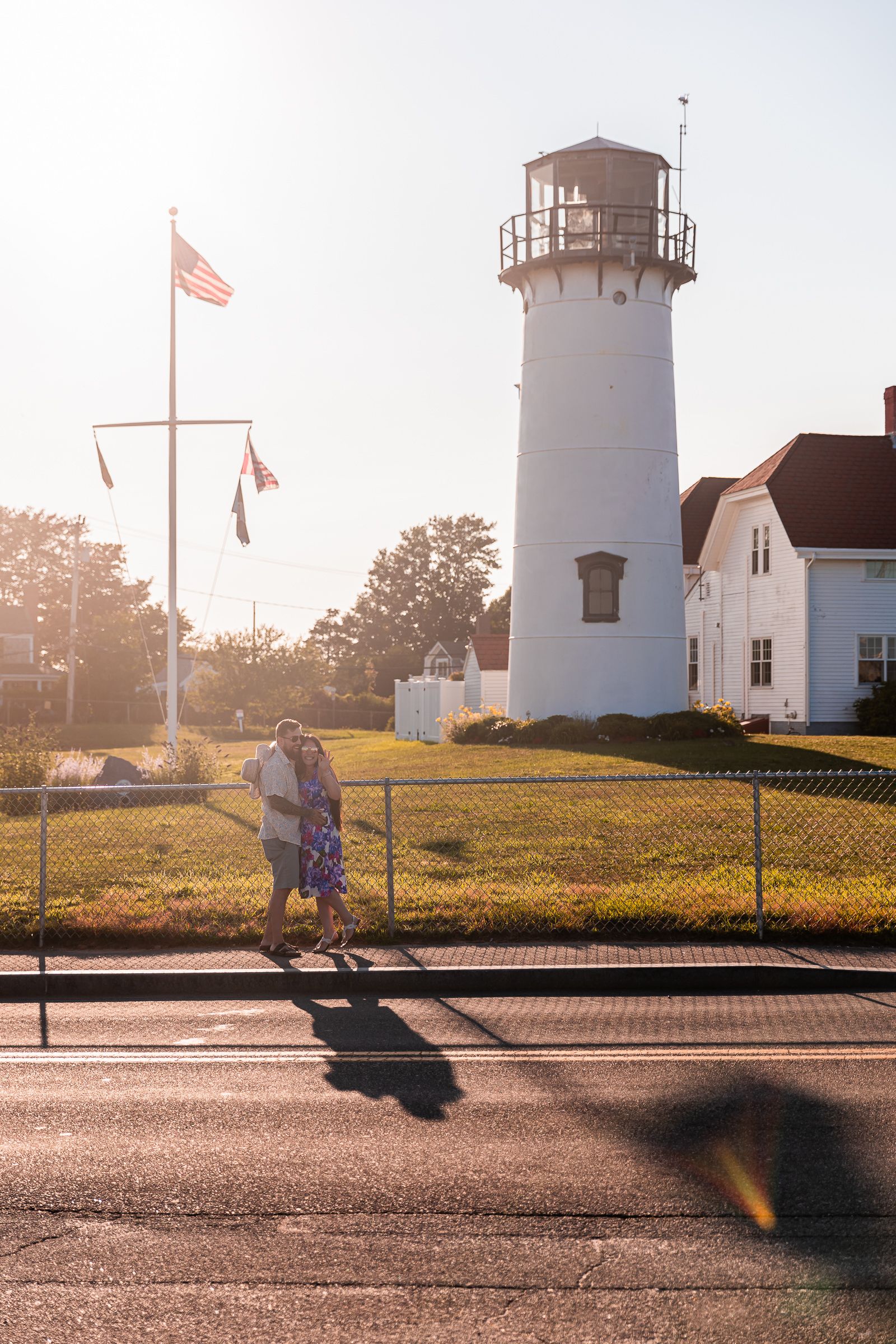 Sunset Surprises: Danielle & Don’s Magical Proposal at Chatham Lighthouse Beach - 2 - 3