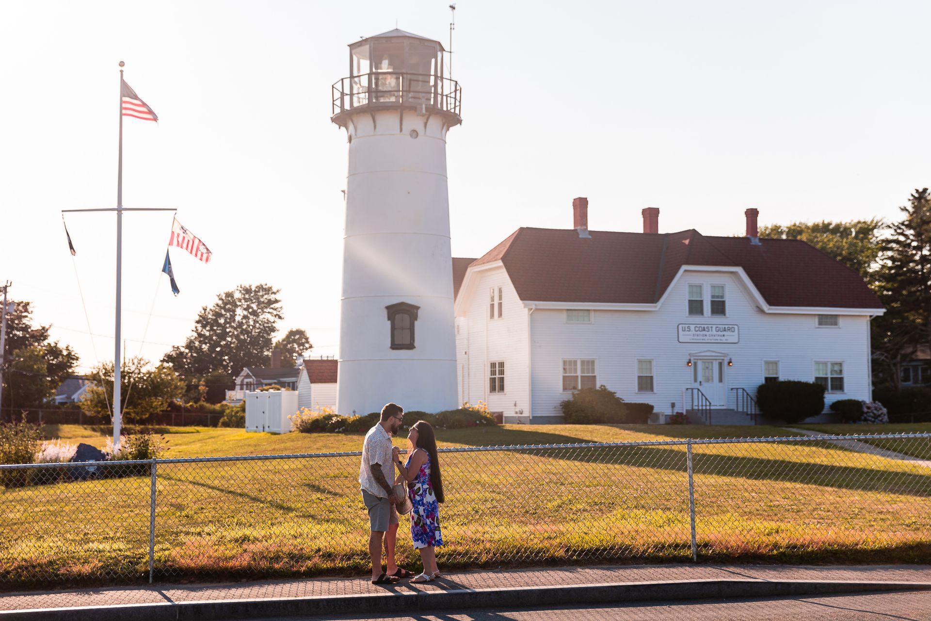Sunset Surprises: Danielle & Don’s Magical Proposal at Chatham Lighthouse Beach - 2 - 0