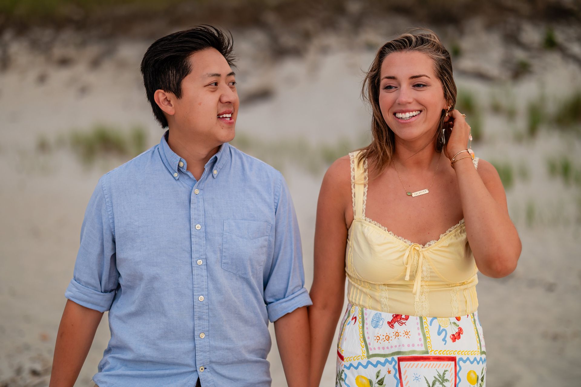 Steven & Waverly’s Surprise Proposal at Sunset – Mayflower Beach, Cape Cod - 2 - 2