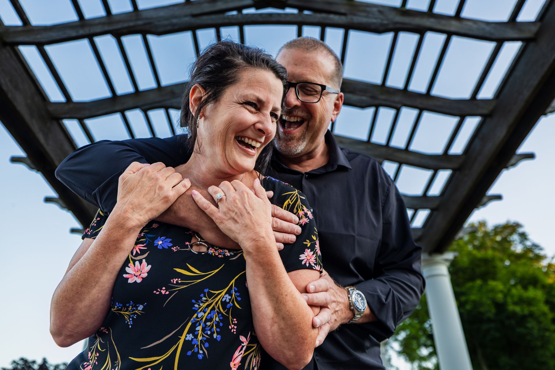 Stacy & Bob – Engagement Session at Brewster Gardens, Plymouth, Massachusetts - 2 - 3