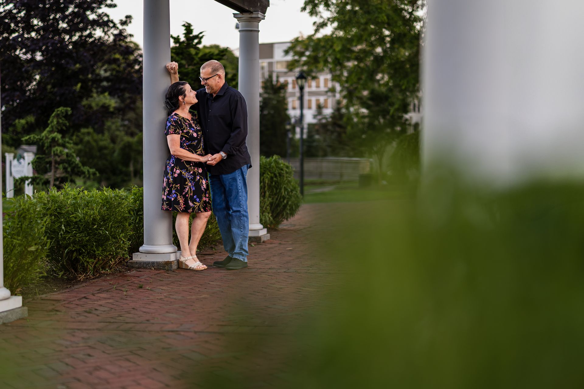 Stacy & Bob – Engagement Session at Brewster Gardens, Plymouth, Massachusetts - 2 - 1