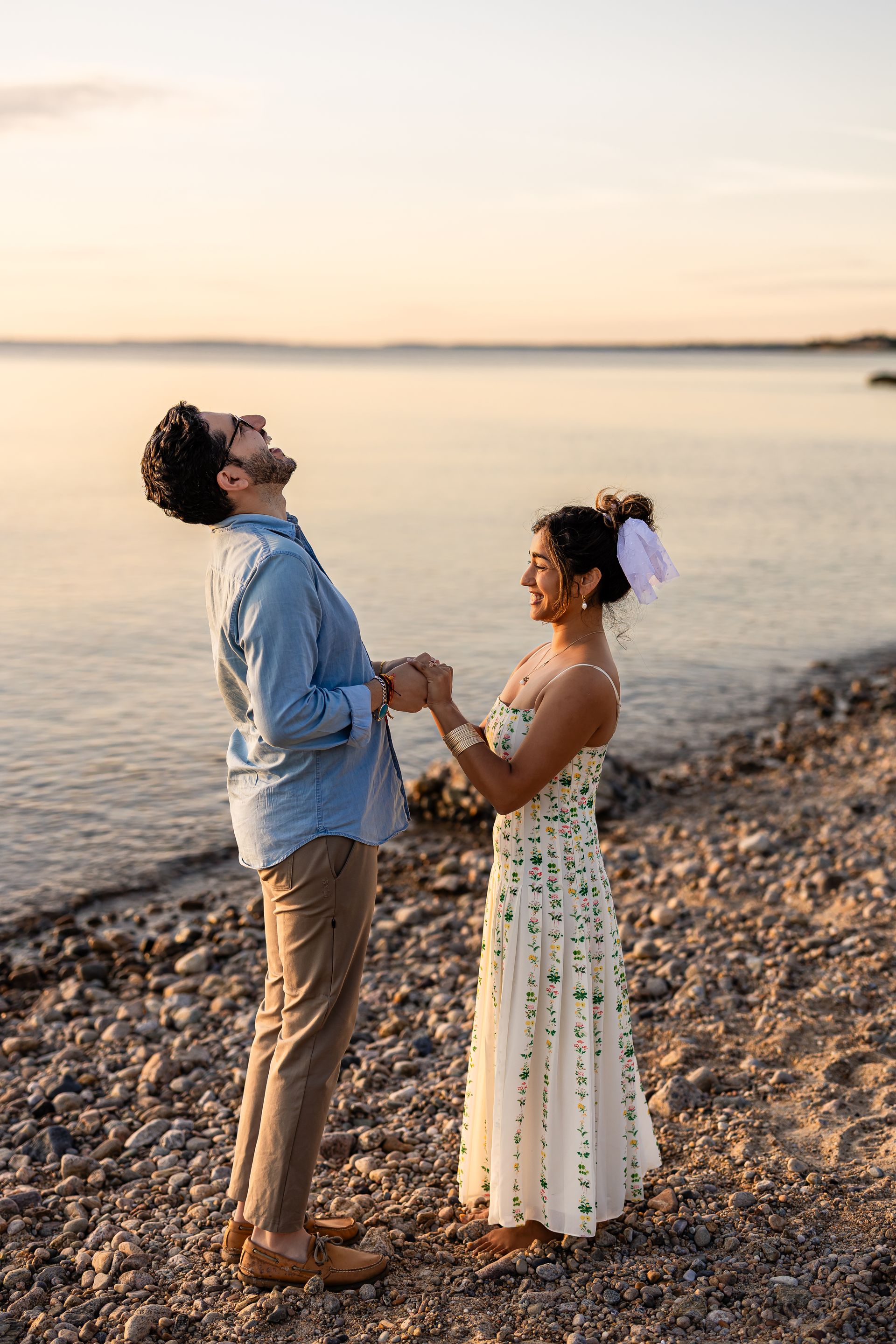 Garima & Amit – A Surprise Proposal at The Knob, Falmouth, Cape Cod - 2 - 3