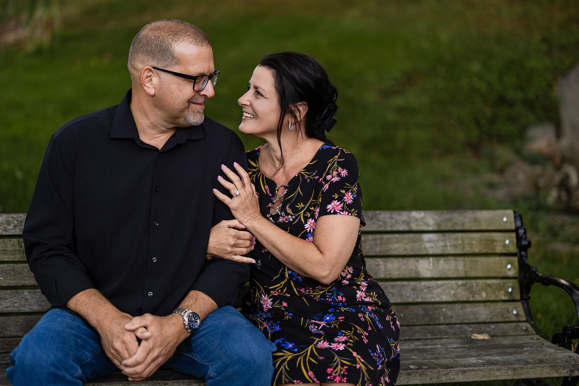 Stacy & Bob – Engagement Session at Brewster Gardens, Plymouth, Massachusetts - 2 - 1