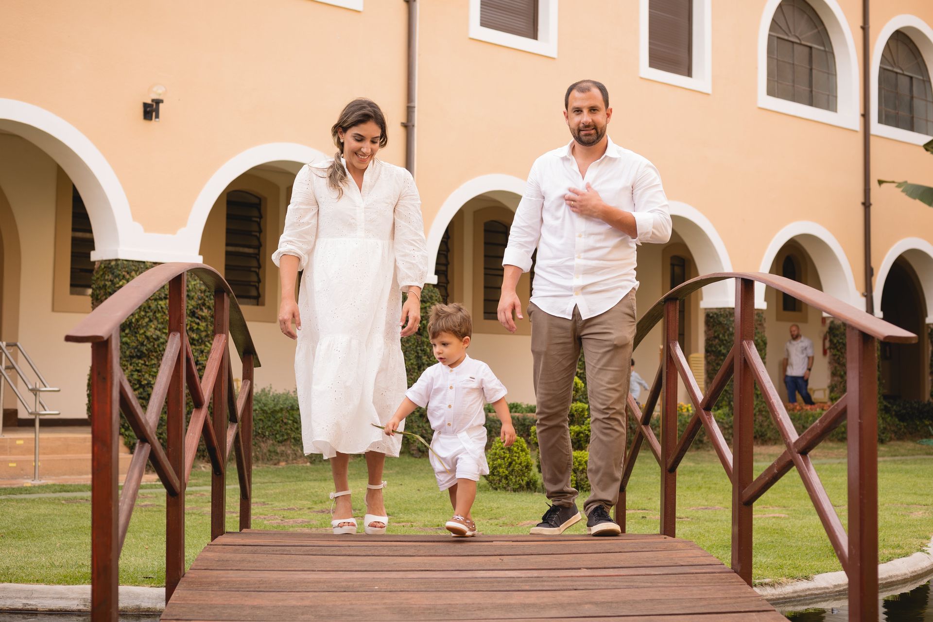 Batizado do Antônio - Mosteiro de Itaici - 2 - 27