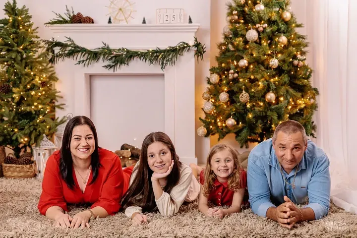 Ensaio fotográfico de Natal no estúdio em Capitão - Natal 2025 - 2 - 2