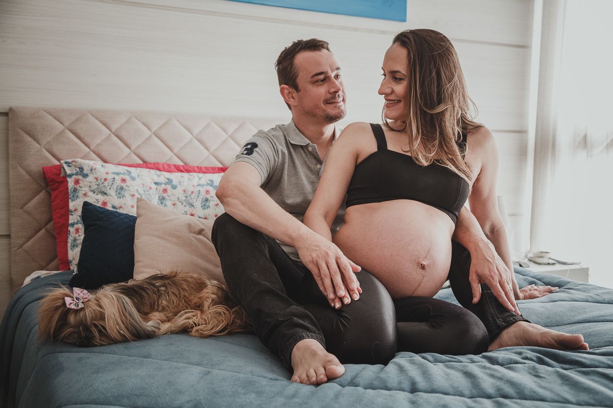 Ju e Douglas à espera do Léo - 1 - 8