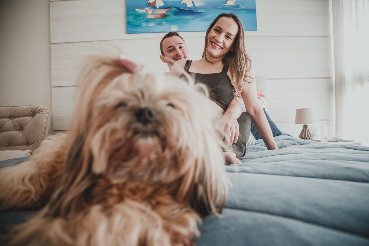 Ju e Douglas à espera do Léo - 1 - 7