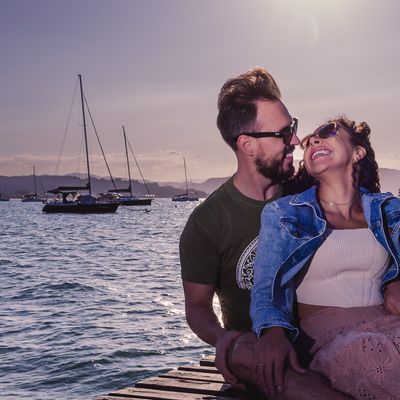 Ensaio Juliano & Ânela - Praia de Canajurê - Florianópolis/SC - 2 - 1