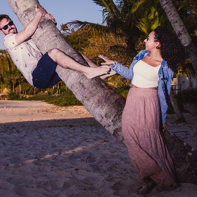 Ensaio Juliano & Ânela - Praia de Canajurê - Florianópolis/SC - 2 - 0