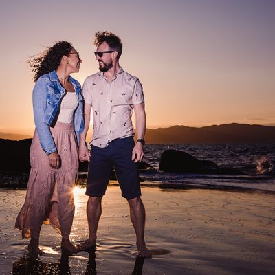 Ensaio Juliano & Ânela - Praia de Canajurê - Florianópolis/SC - 2 - 3