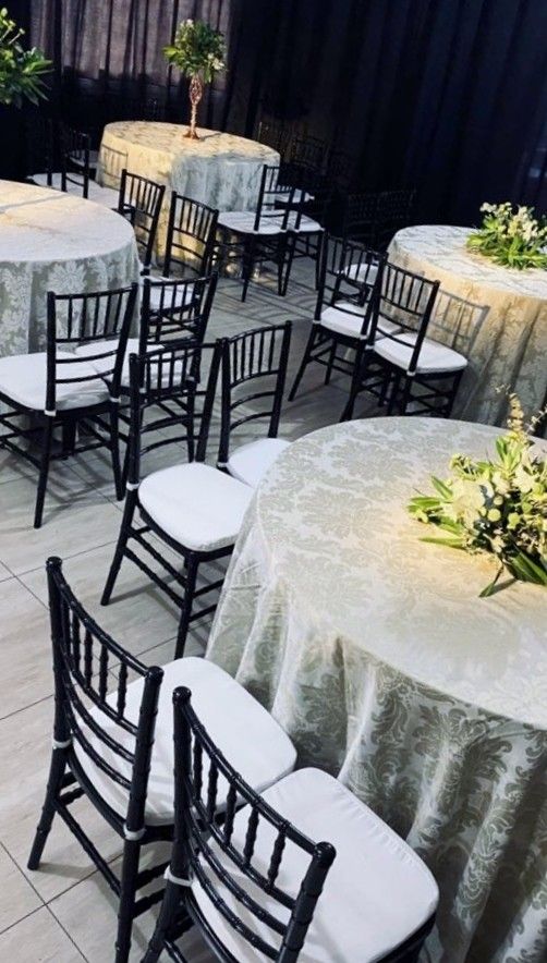 Cadeiras Tiffany Pretas - 4