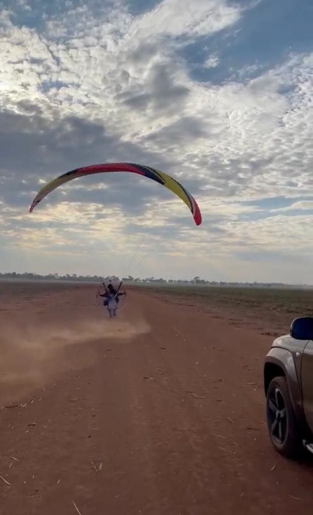 É possível voar 500km de paramotor? - 2