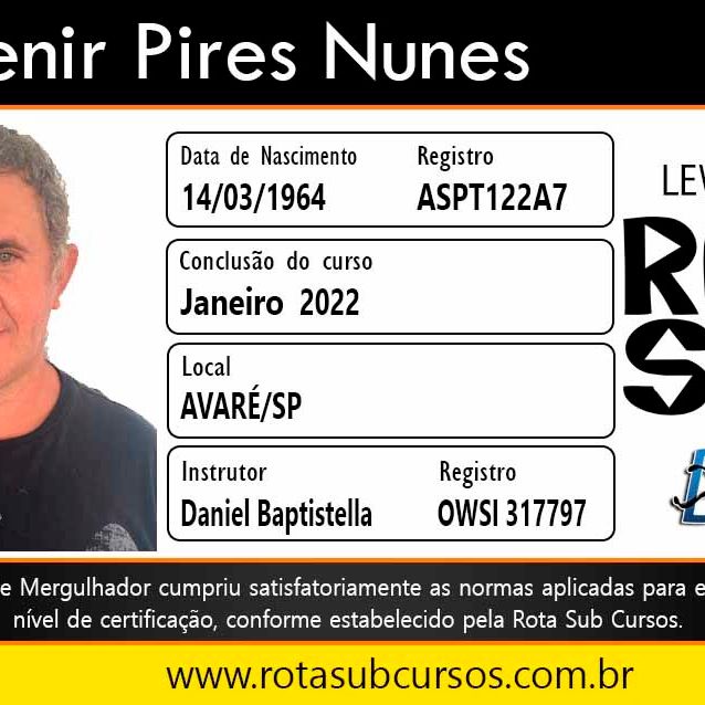 Curso Freediver Padi e Pesca Sub Avaré/SP - 3 - 2