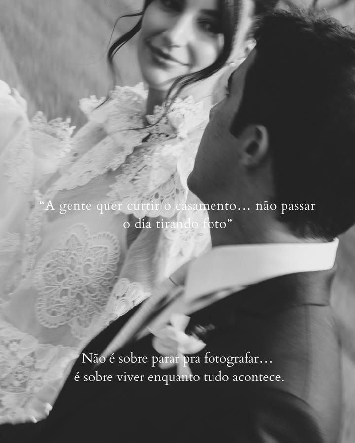"A gente só quer curtir o casamento" - 1