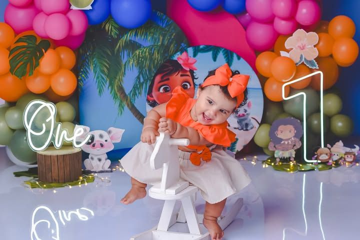 Smash the cake Moana - 5