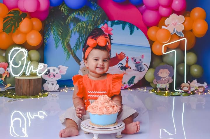 Smash the cake Moana - 6