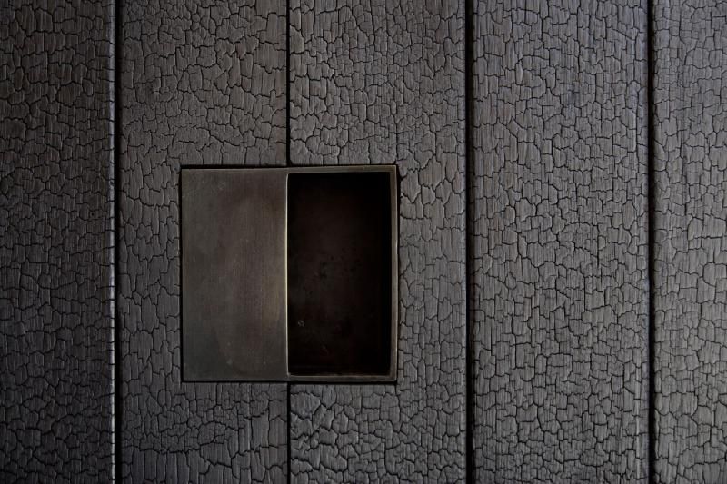 Madeira Carbonizada - a tradição Japonesa em projetos modernos - Shou Sugi Ban - 24