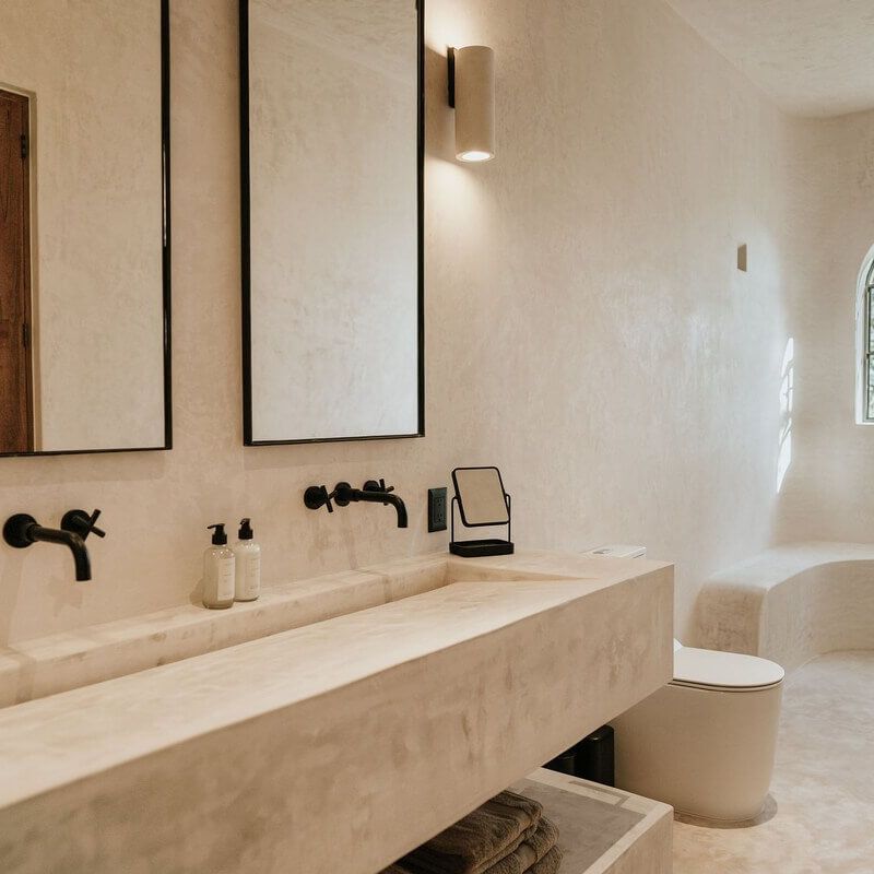 Revestimentos para Banheiro com Estilo Mediterrâneo - 13 - 0