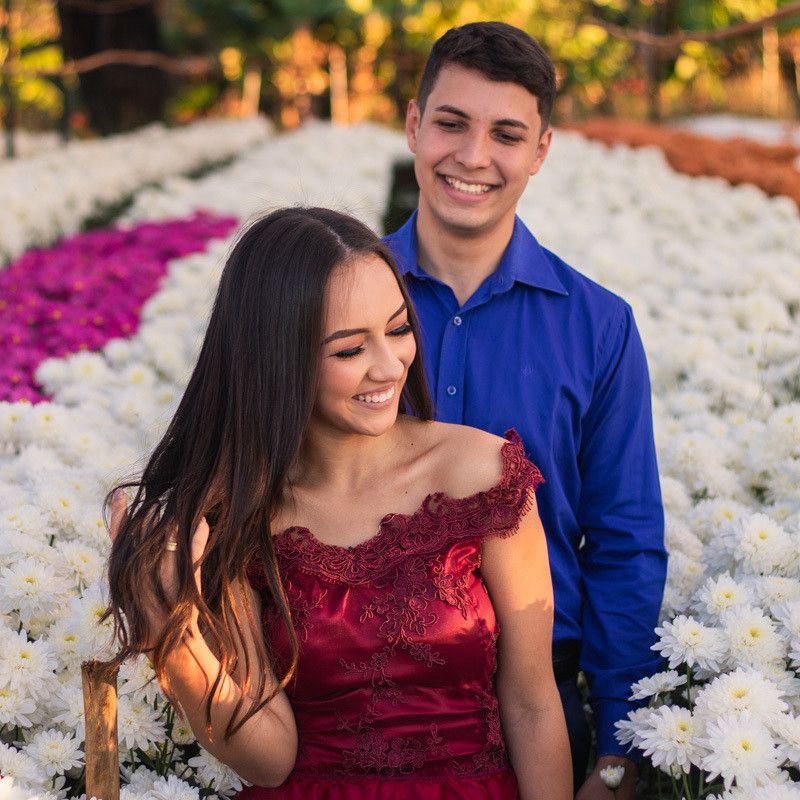 Ensaio em Holambra - SP | Bianca e Cleiton - 2 - 1