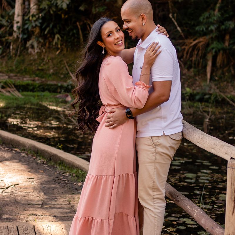 Ensaio Pré-Casamento no Jardim Botânico - SP - 2 - 1