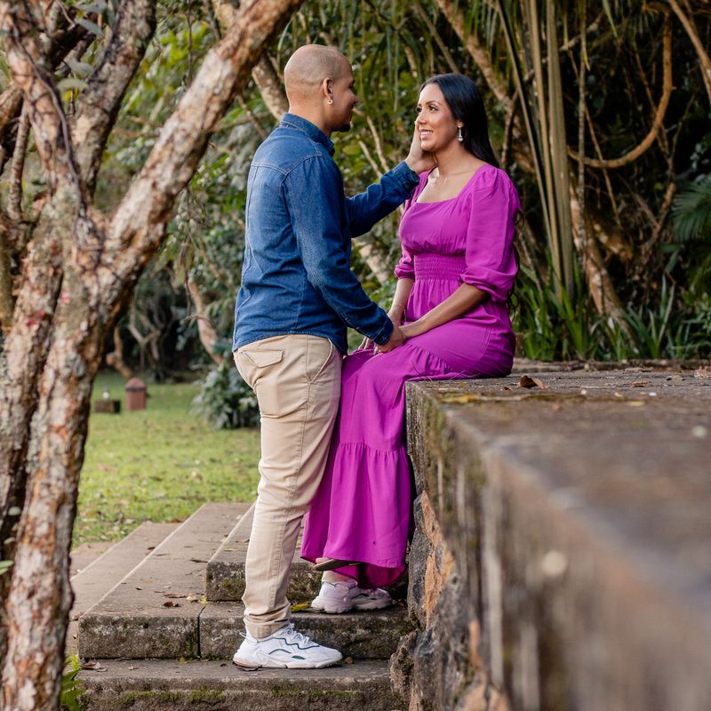 Ensaio Pré-Casamento no Jardim Botânico - SP - 2 - 1